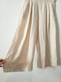 Gap Wide Leg Linen Culotte Pants (4)
