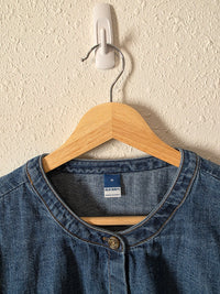 Puff Sleeve Denim Top (M)