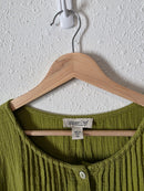 Cotton Gauze Pintuck Top (MP)