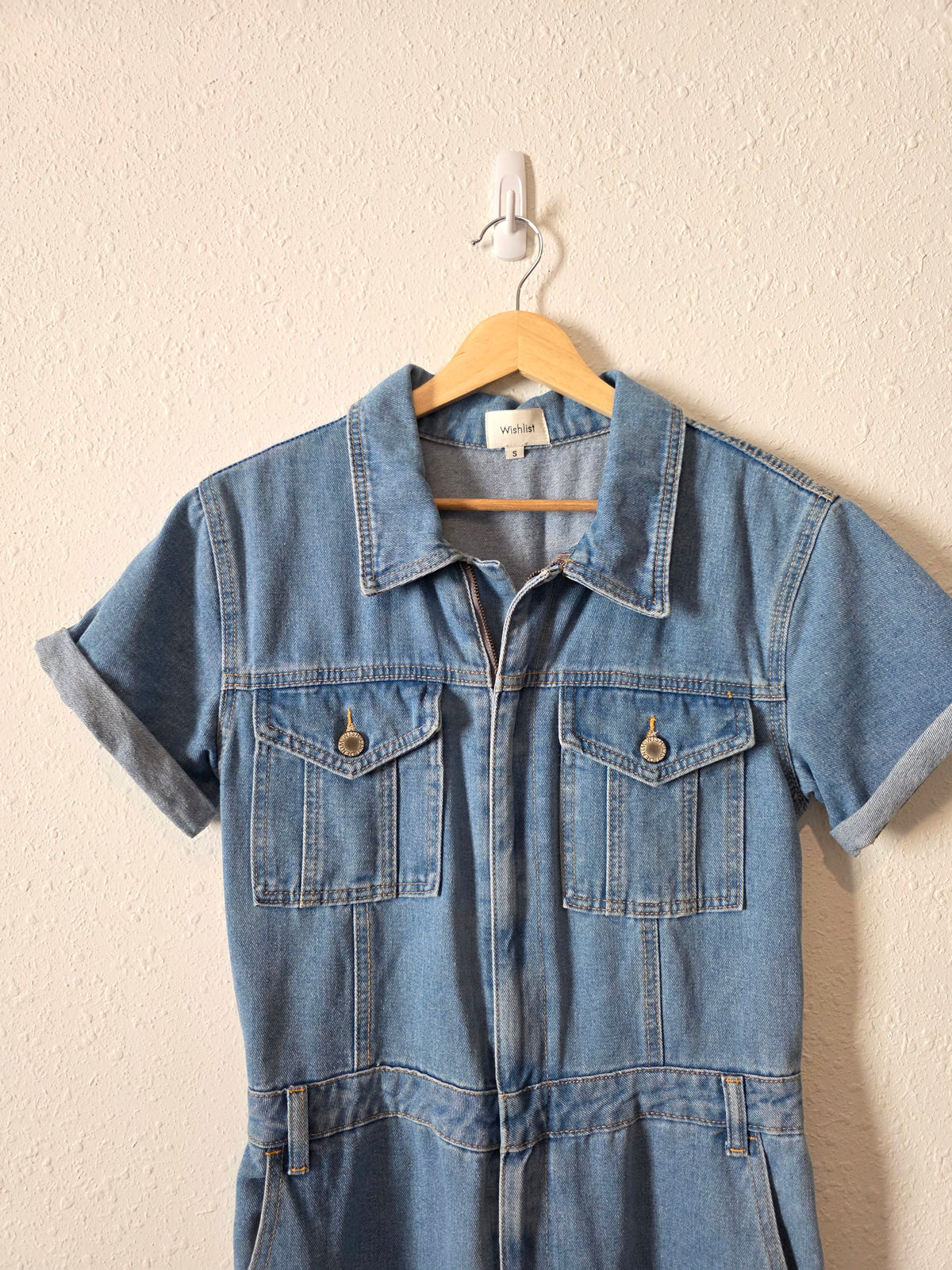 Wishlist Denim Jumpsuit (S)