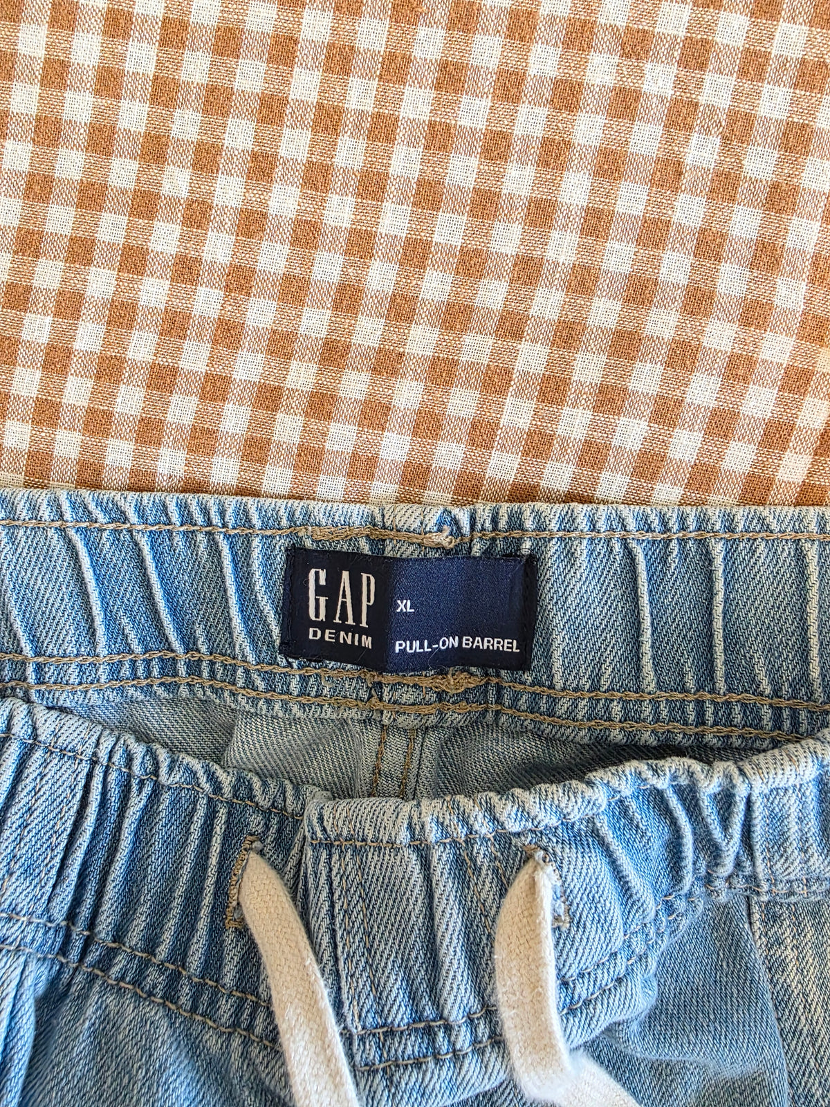 Gap Pull On Barrel Jeans (XL)