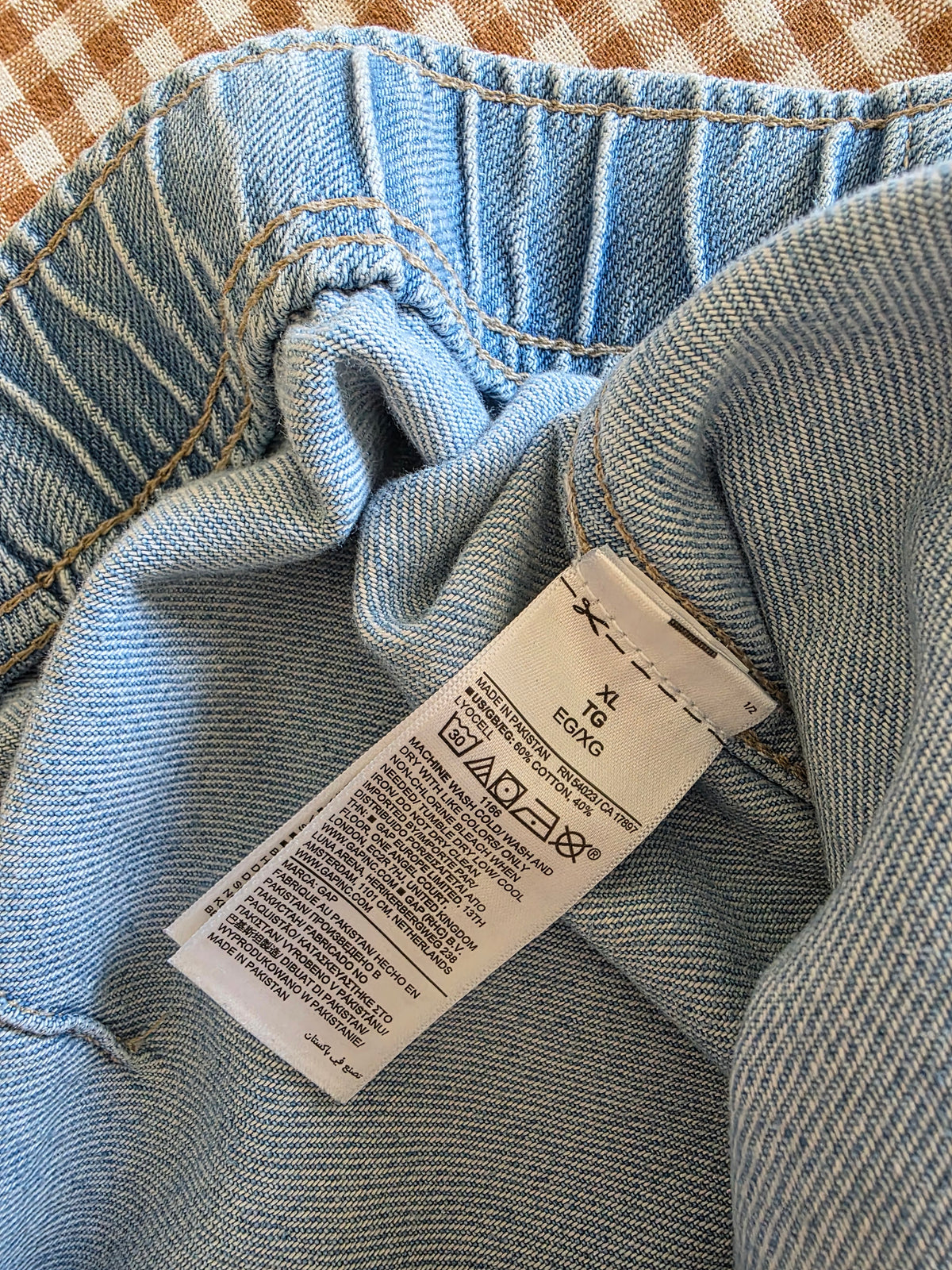 Gap Pull On Barrel Jeans (XL)