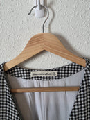 Abercrombie Gingham Button Front Vest (XL)