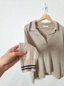Madewell Merino Wool Polo Sweater (M)