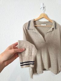 Madewell Merino Wool Polo Sweater (M)