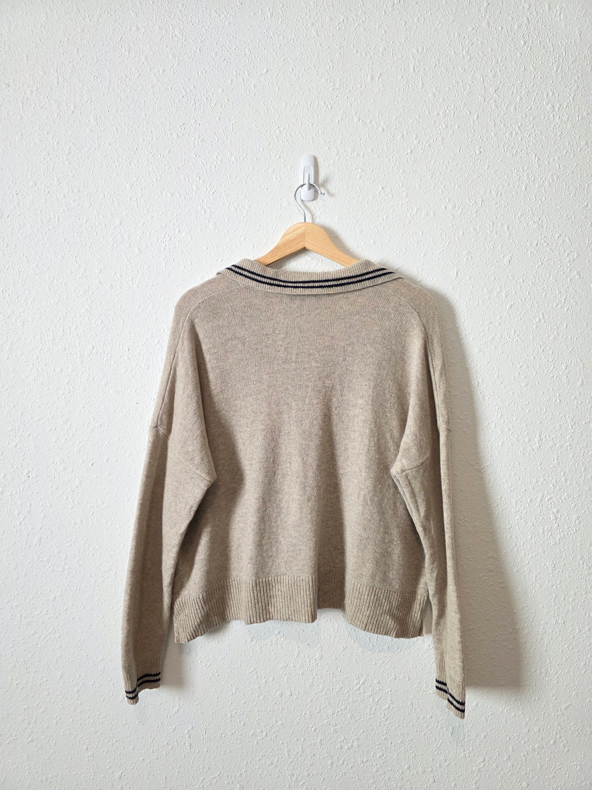 Madewell Merino Wool Polo Sweater (M)