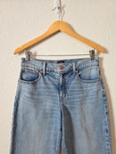J.Crew Wide Leg Crop Jeans (28P)