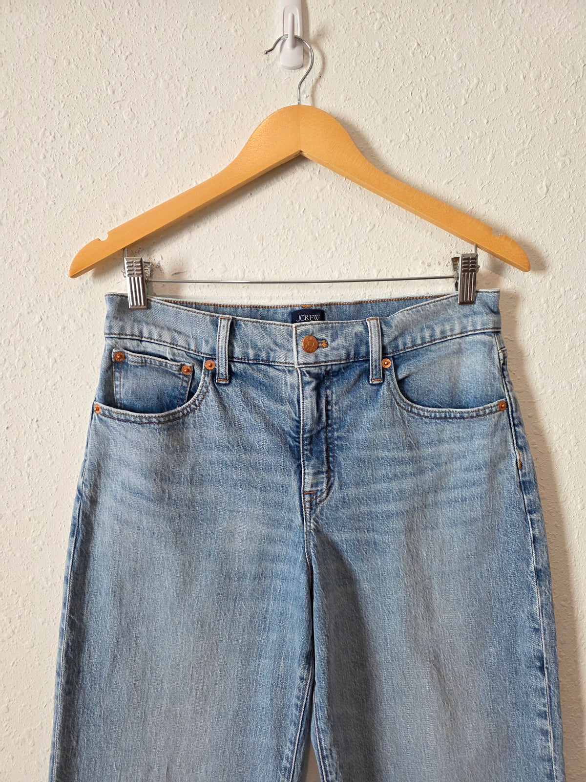 J.Crew Wide Leg Crop Jeans (28P)