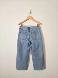 J.Crew Wide Leg Crop Jeans (28P)