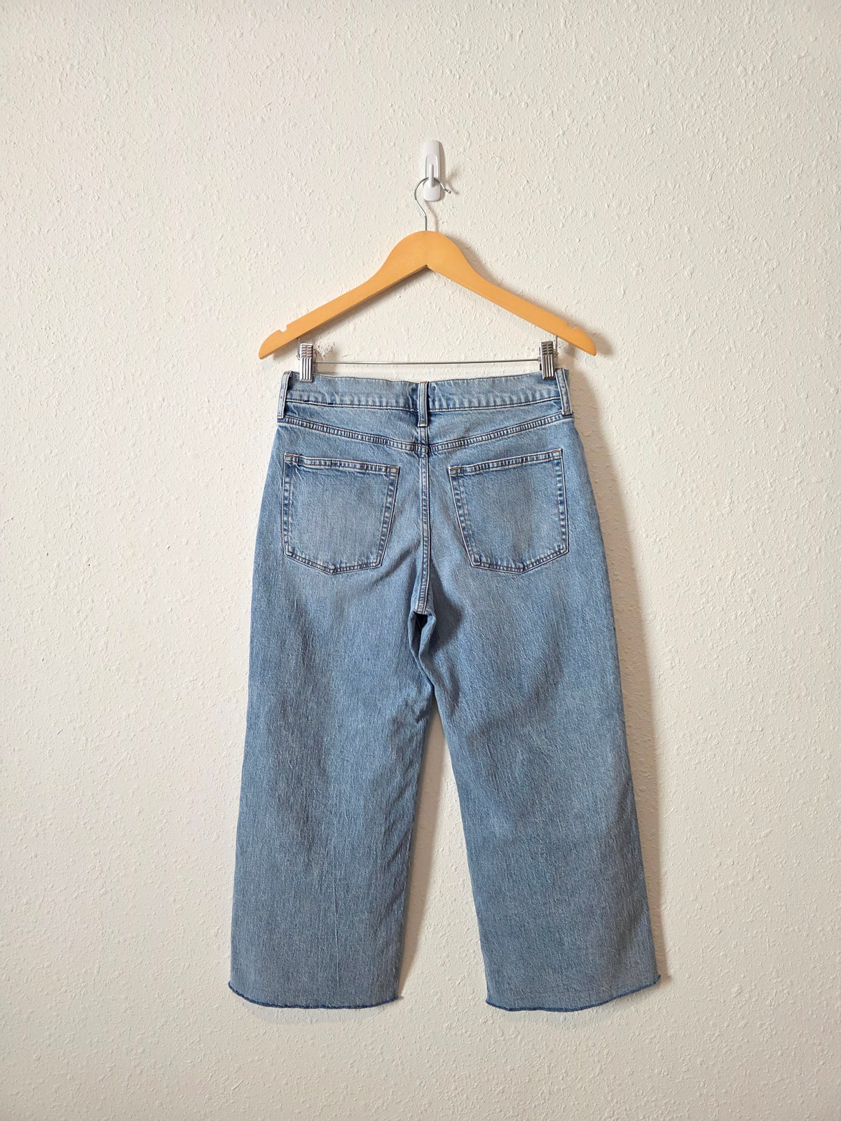 J.Crew Wide Leg Crop Jeans (28P)