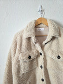 Carly Jean Sherpa Jacket (S)
