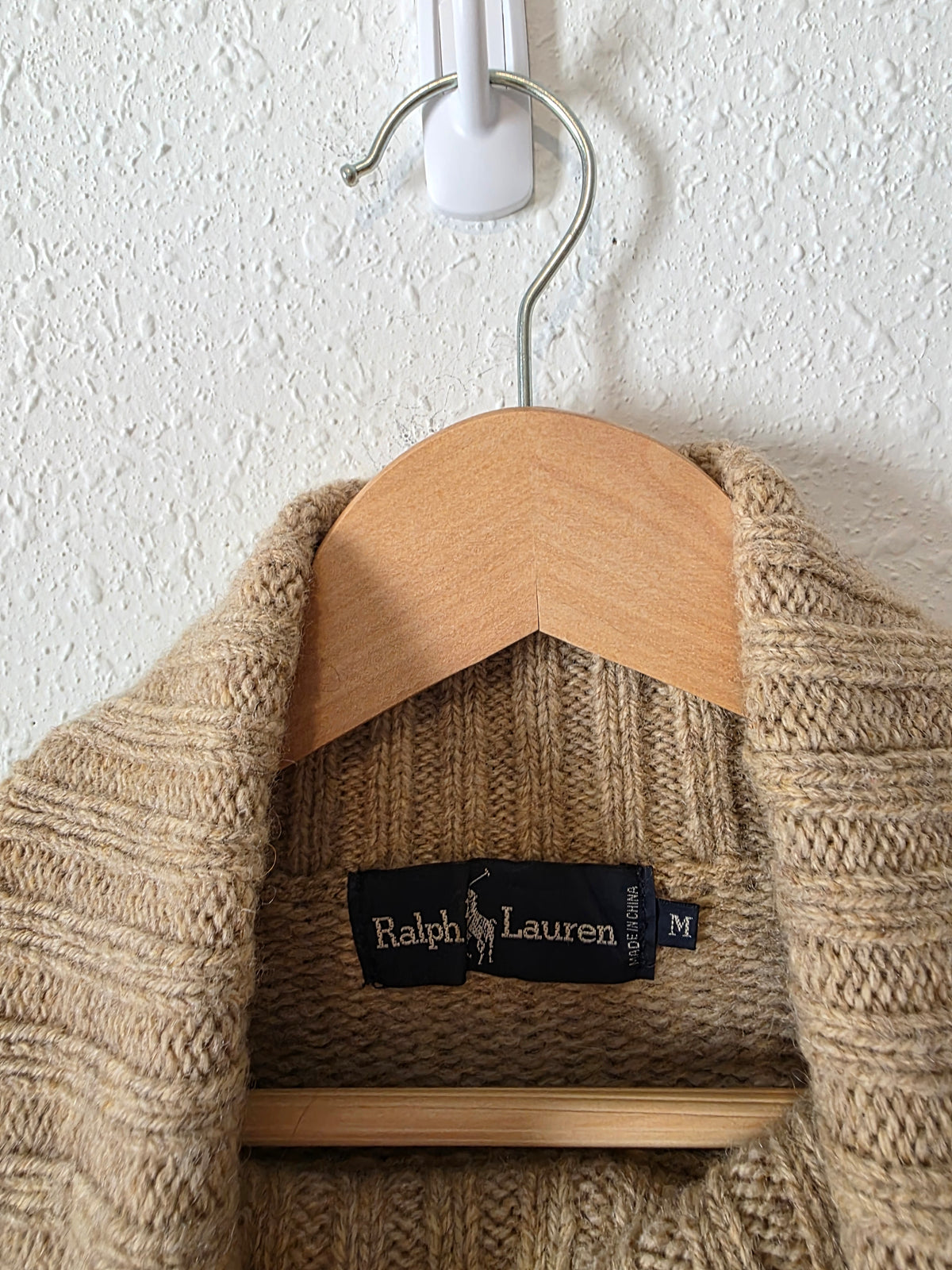 Vintage Ralph Lauren Wool Equestrian Sweater (M)