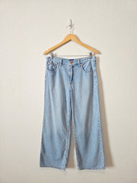 J.Crew Light Wash Wide Leg Jeans (29)