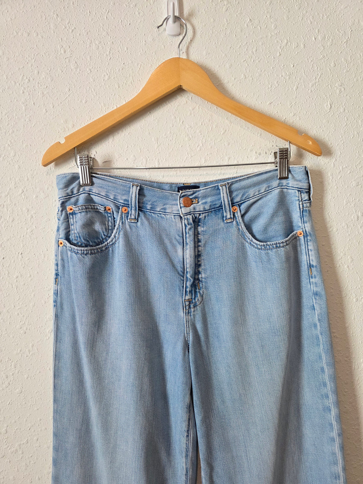 J.Crew Light Wash Wide Leg Jeans (29)