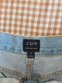 J.Crew Light Wash Wide Leg Jeans (29)