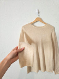 Vince Cream Wool Cashmere Sweater (M)