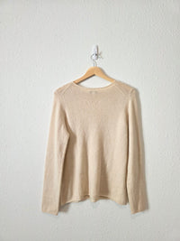 Vince Cream Wool Cashmere Sweater (M)