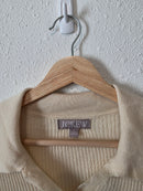 J.Crew Merino Wool Button Up Sweater (L)