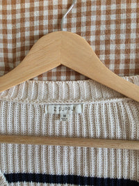 Z Supply Striped Cotton Cardigan (M)