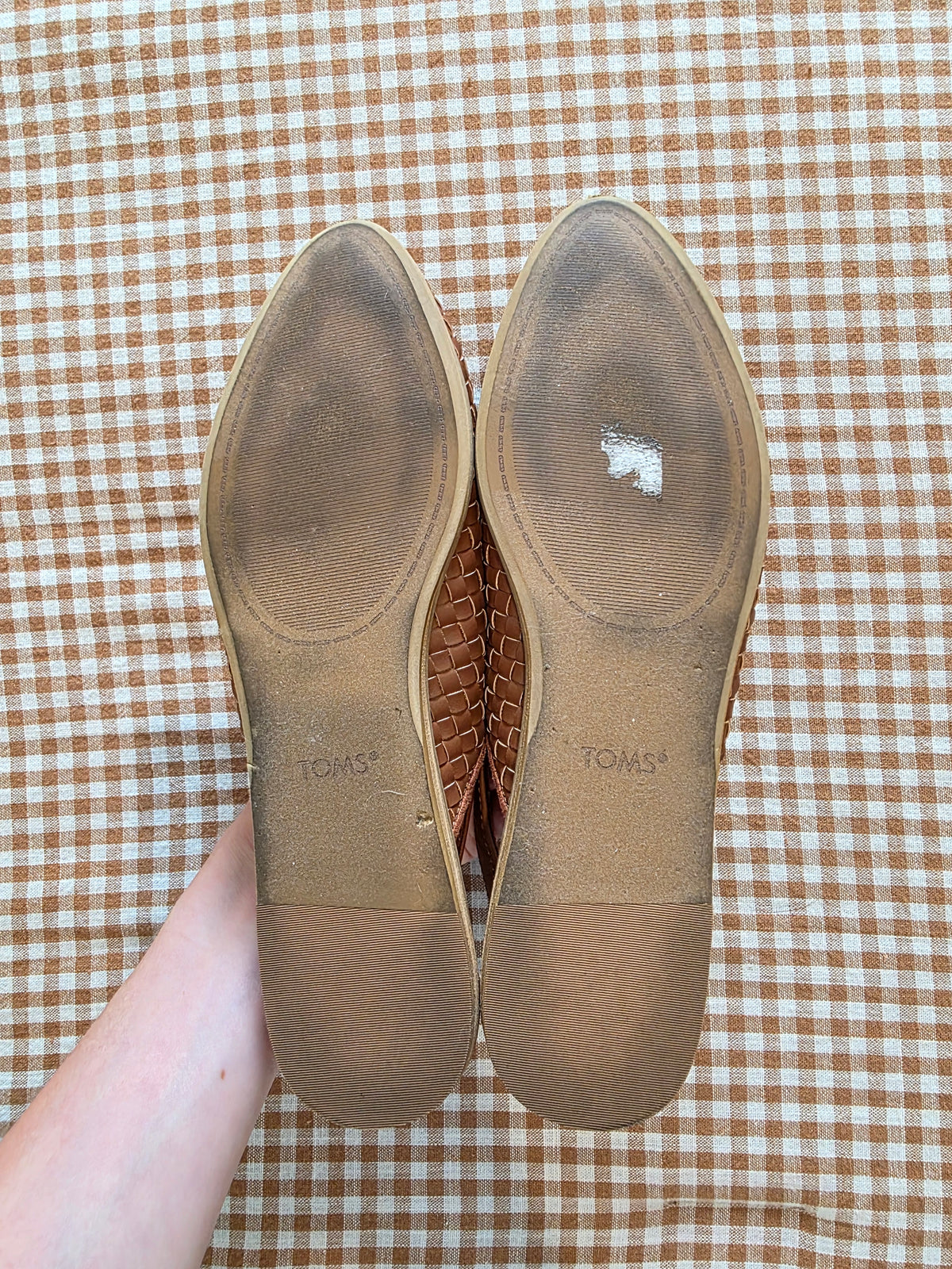 Toms Woven Slingback Mules (8.5)