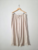 Abercrombie Wide Leg Linen Pants (XL)
