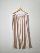 Abercrombie Wide Leg Linen Pants (XL)