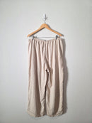 Abercrombie Wide Leg Linen Pants (XL)