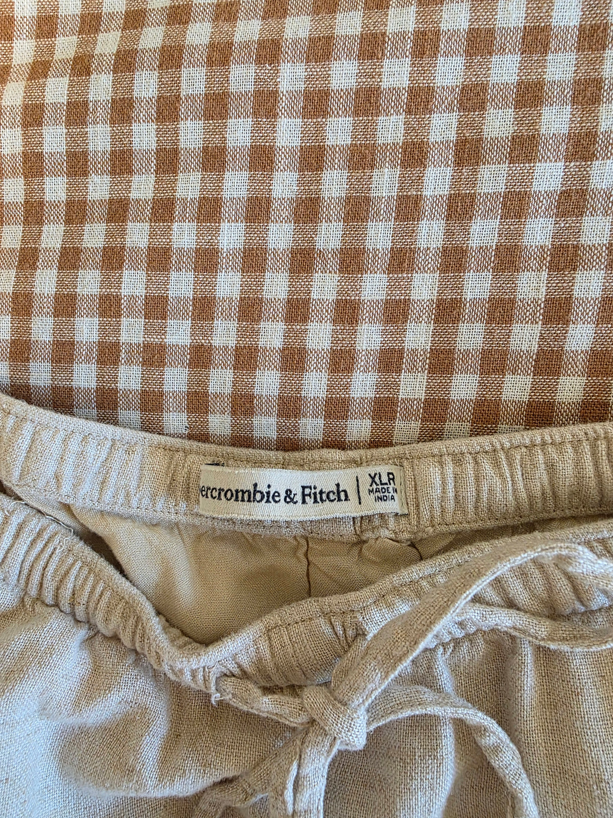 Abercrombie Wide Leg Linen Pants (XL)