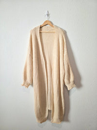 POL Chunky Duster Cardigan (M)
