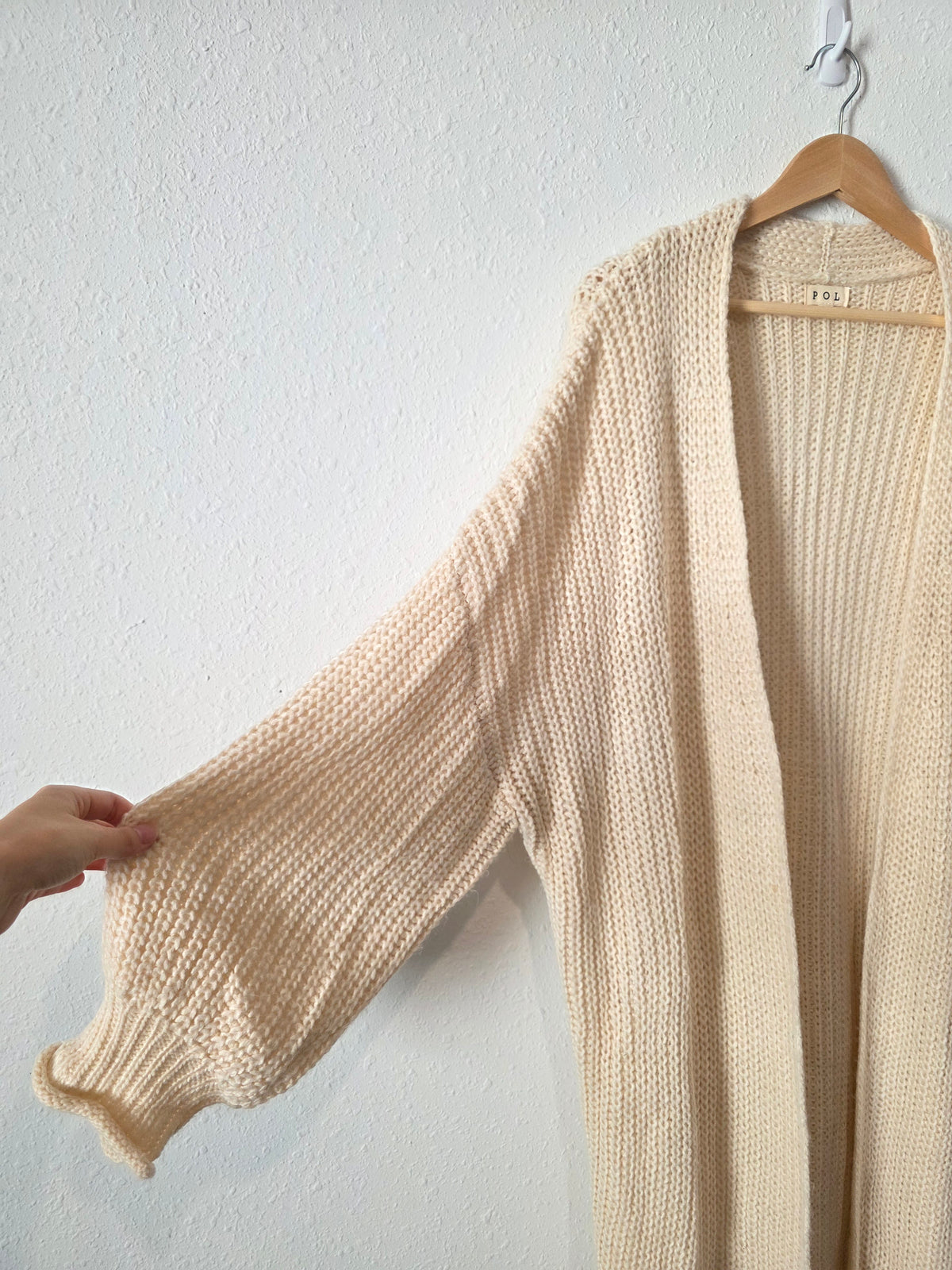 POL Chunky Duster Cardigan (M)