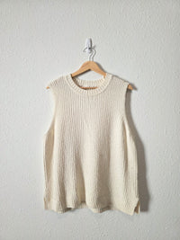 Abercrombie Textured Sweater Tank (XL)