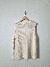 Abercrombie Textured Sweater Tank (XL)