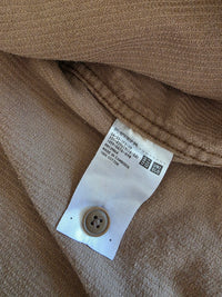 Brown Corduroy Button Up Shirt Jacket (M)
