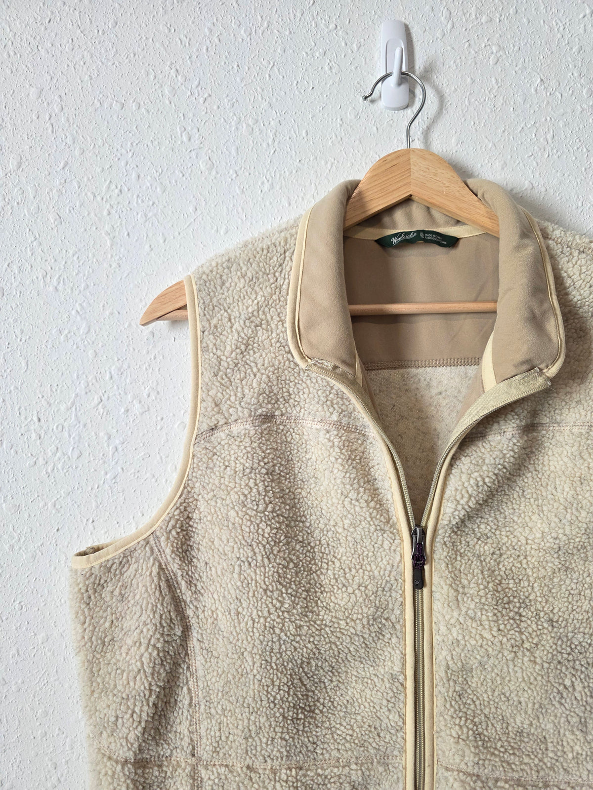 Vintage Woolrich Fleece Vest (XL)