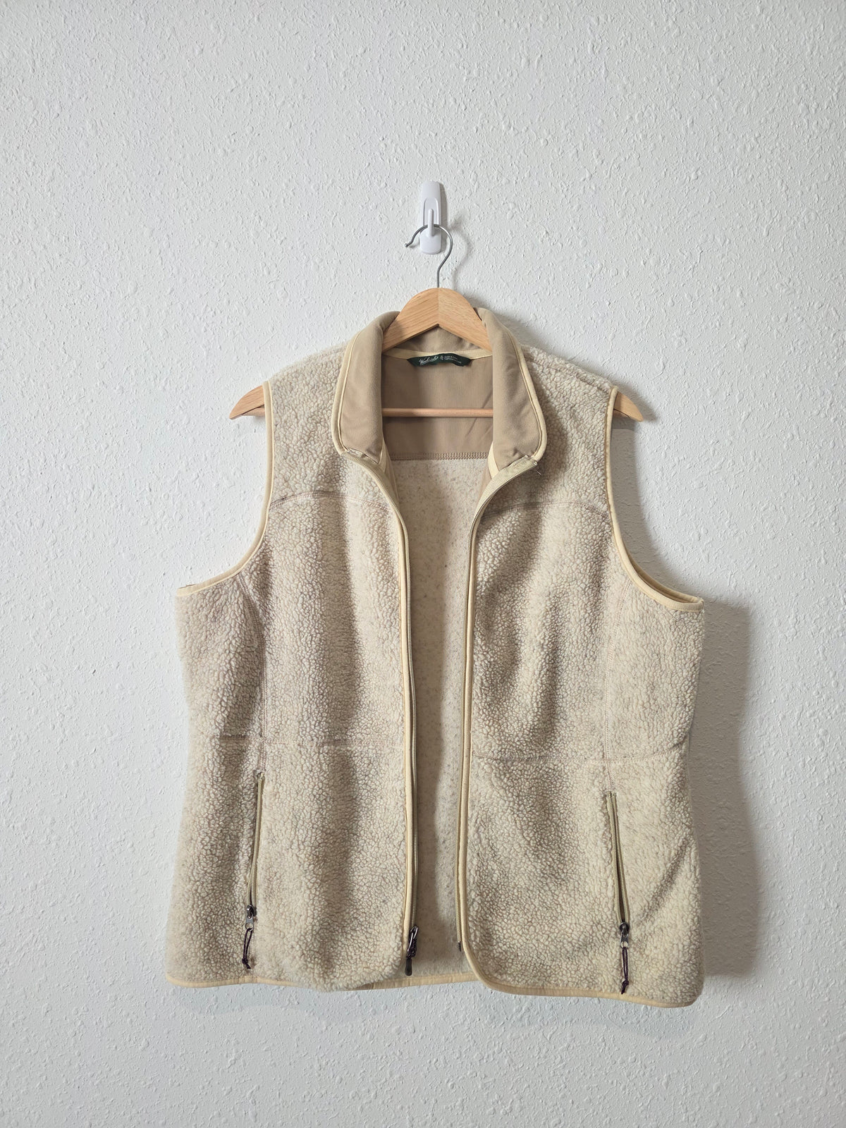 Vintage Woolrich Fleece Vest (XL)