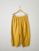 Eileen Fisher Organic Linen Barrel Pants (M)