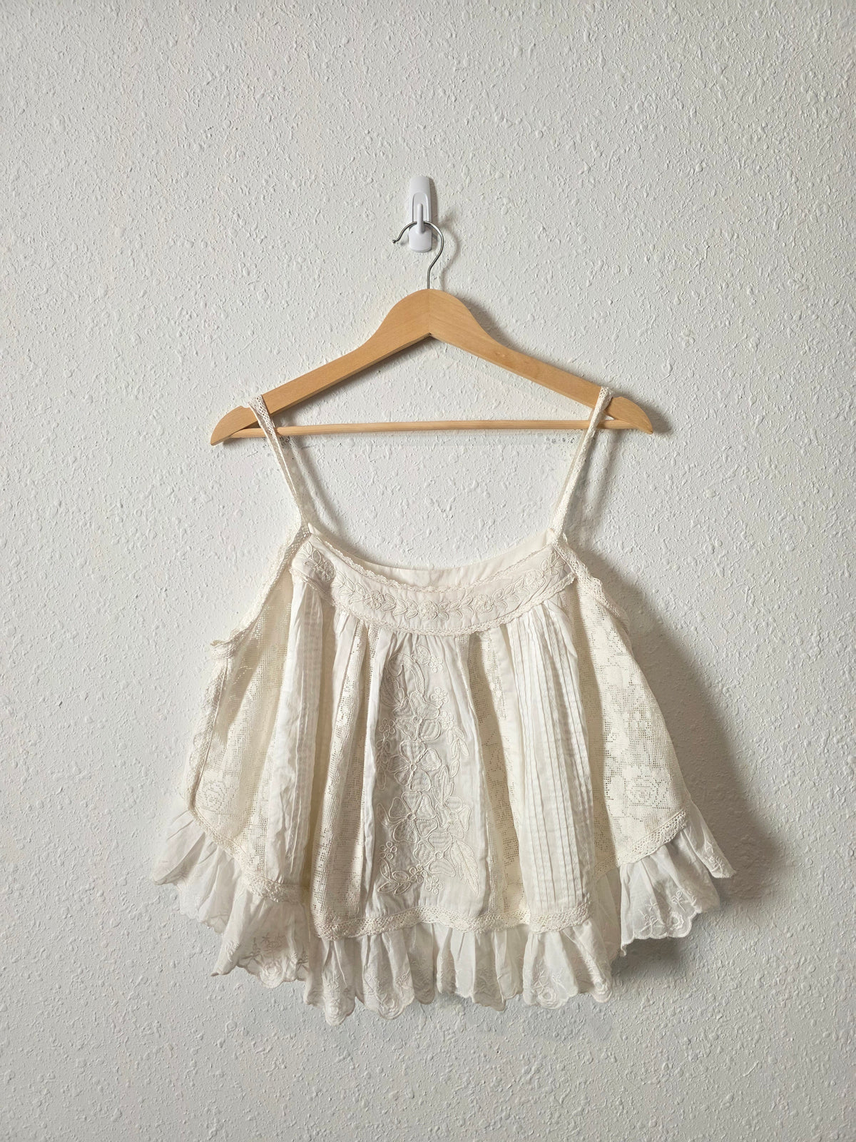 Floral Embroidered Cotton Tank (8)