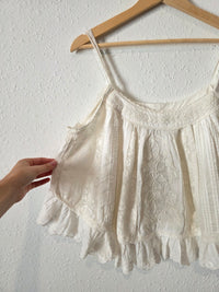 Floral Embroidered Cotton Tank (8)