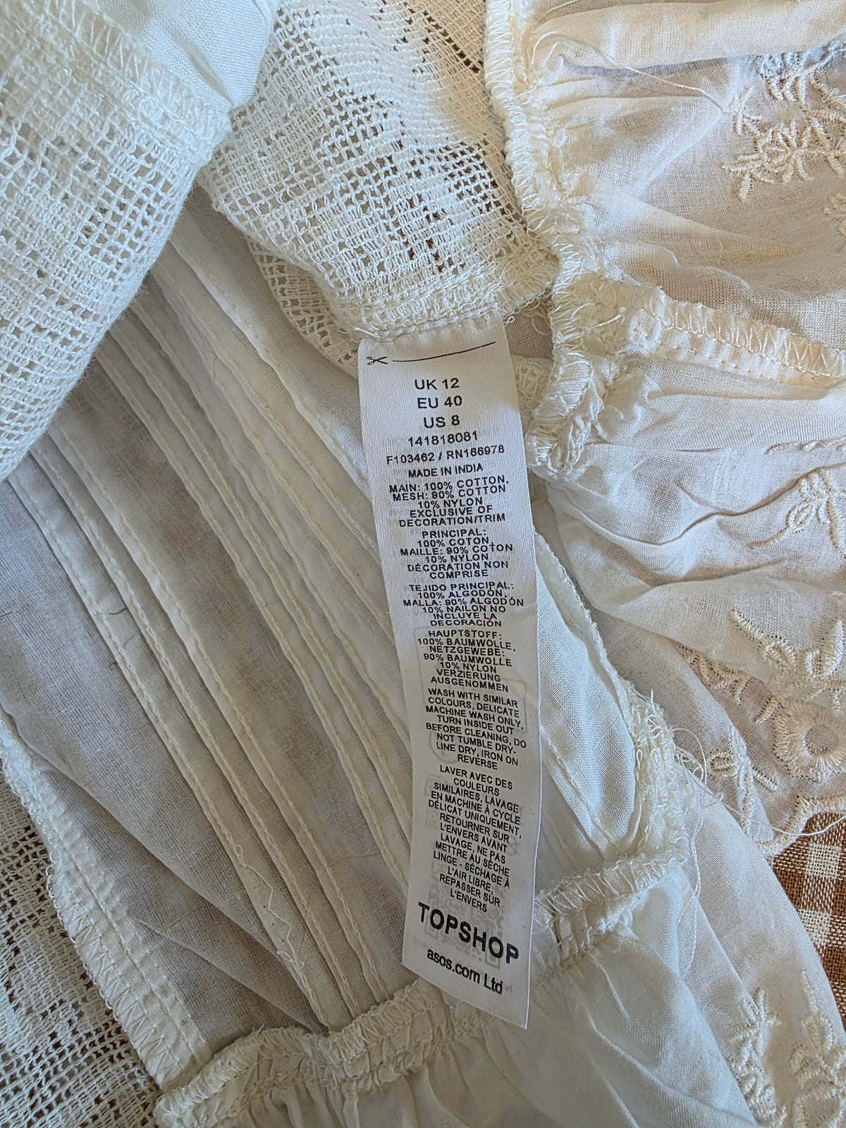 Floral Embroidered Cotton Tank (8)