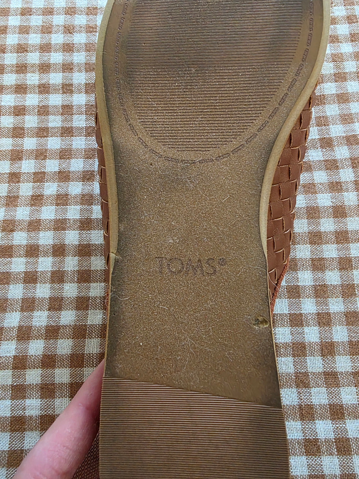 Toms Woven Slingback Mules (8.5)