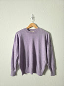 Madewell Lavender Cashmere Sweater (S)