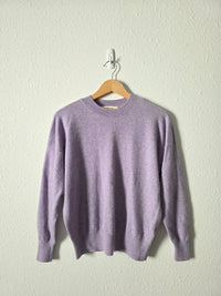 Madewell Lavender Cashmere Sweater (S)