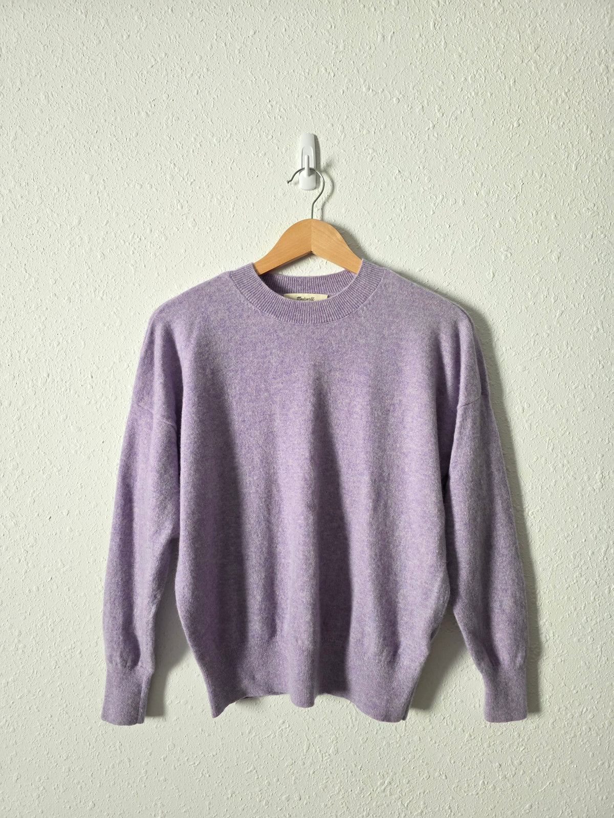 Madewell Lavender Cashmere Sweater (S)