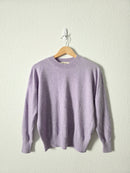 Madewell Lavender Cashmere Sweater (S)