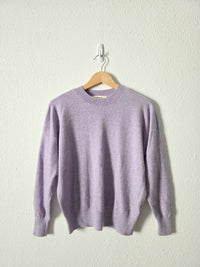 Madewell Lavender Cashmere Sweater (S)