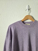 Madewell Lavender Cashmere Sweater (S)