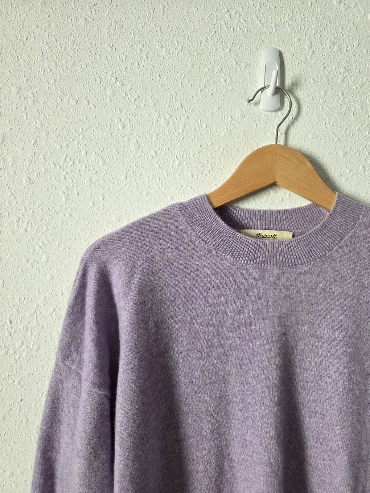 Madewell Lavender Cashmere Sweater (S)