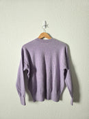 Madewell Lavender Cashmere Sweater (S)