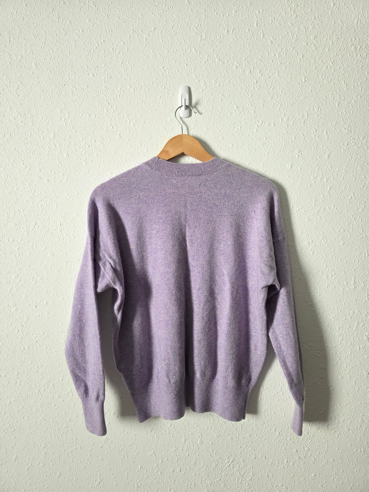 Madewell Lavender Cashmere Sweater (S)