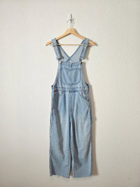 Madewell Light Wash Denim Overalls (XS)